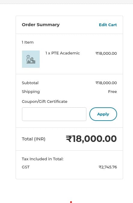 Apply Voucher Code and Complete Purchase